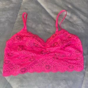 Pink Victoria secret bralette